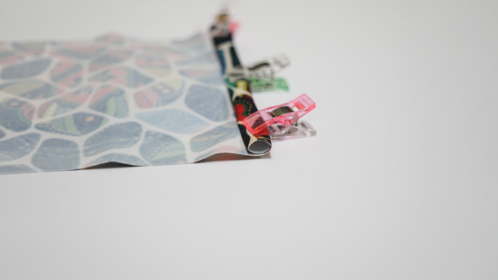 Hanging phone case and cable holder 34