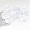 PFAFF® Pre-Wound Bobbins, White – Box of 144 (J)