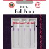 HUSQVARNA® VIKING® Ball Point Needles Size 100/16 – 5-Pack