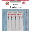 HUSQVARNA® VIKING® Universal Needles Size 90/14 – 5-Pack