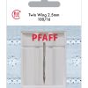 PFAFF® Twin Wing Needle 2.5mm Size 100/16 – 1-Pack