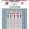 HUSQVARNA® VIKING® Universal Needles Size 80/12 – 5-Pack