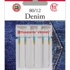 HUSQVARNA® VIKING® Denim Needles Size 80/12 – 5-Pack