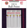 PFAFF® Ball Point Needles Size 100/16 – 5-Pack