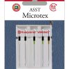 HUSQVARNA® VIKING® Microtex Needles – Assorted Sizes – 5-Pack