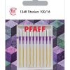 PFAFF® 134R Titanium Needles Size 100/16 – 10-Pack