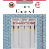 HUSQVARNA® VIKING® Universal Needles Size 110/18 – 5-Pack